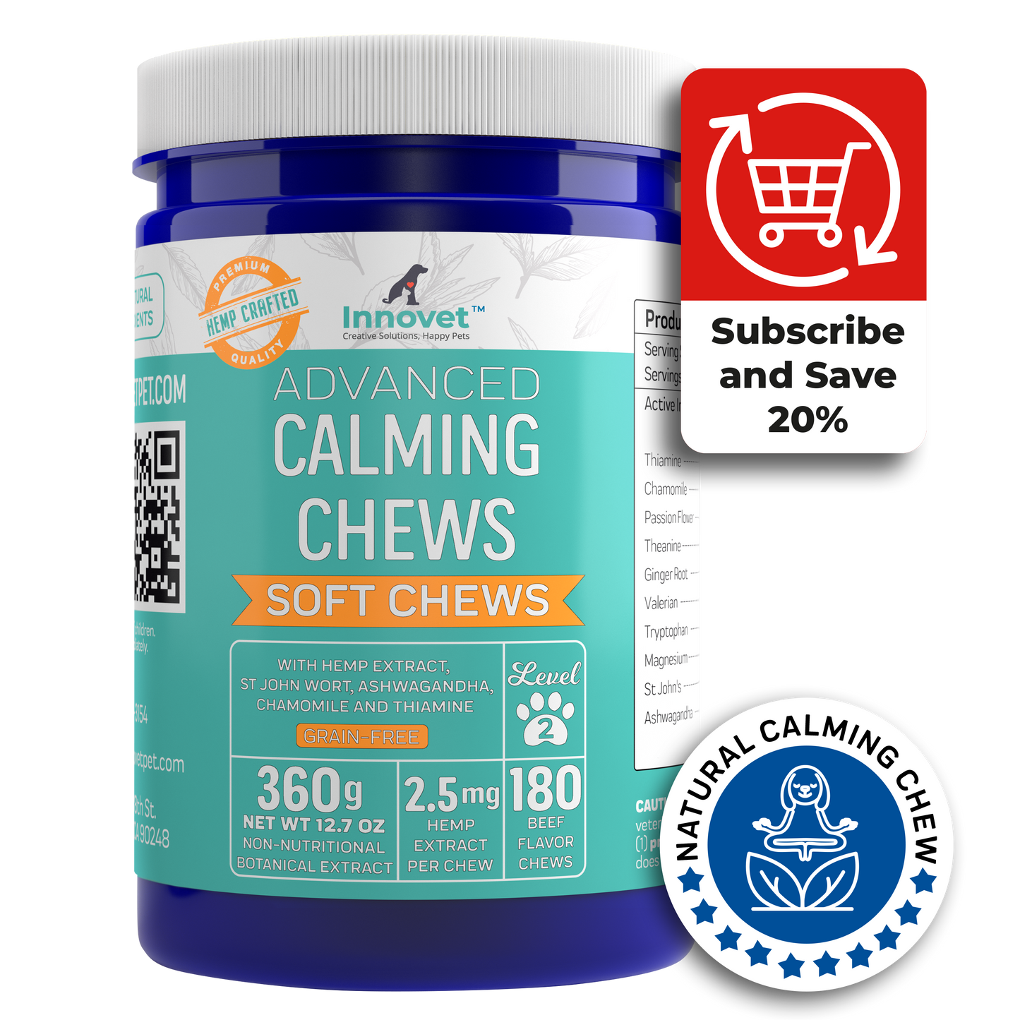 Advanced Calming Chews by Innovet