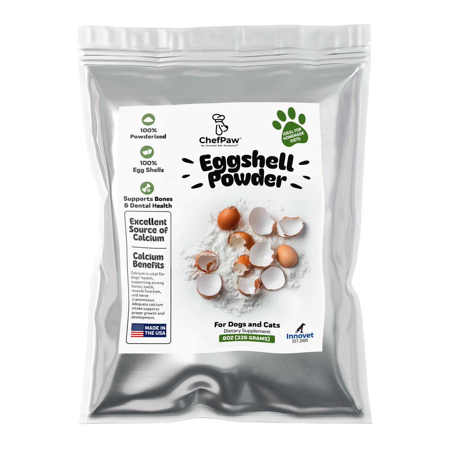 ChefPaw Eggshell Powder for Dogs